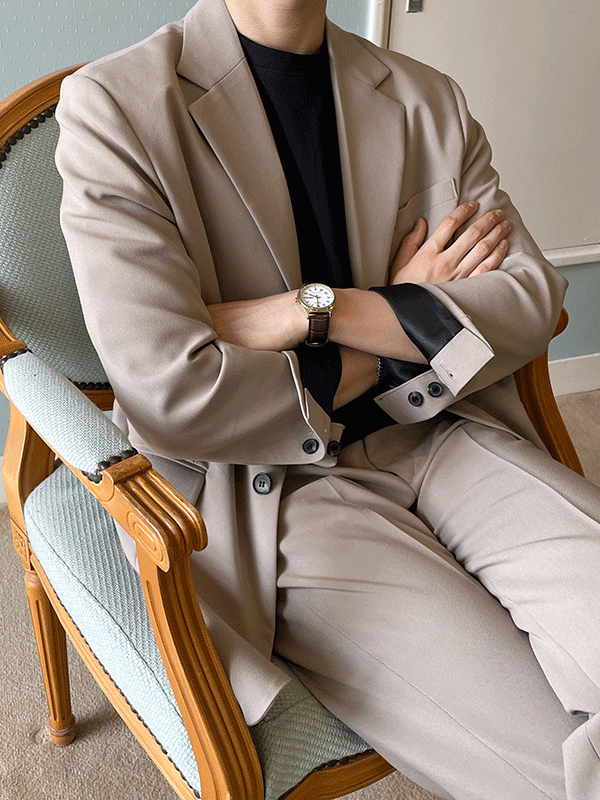 웰린 블레이저 자켓 (3color)